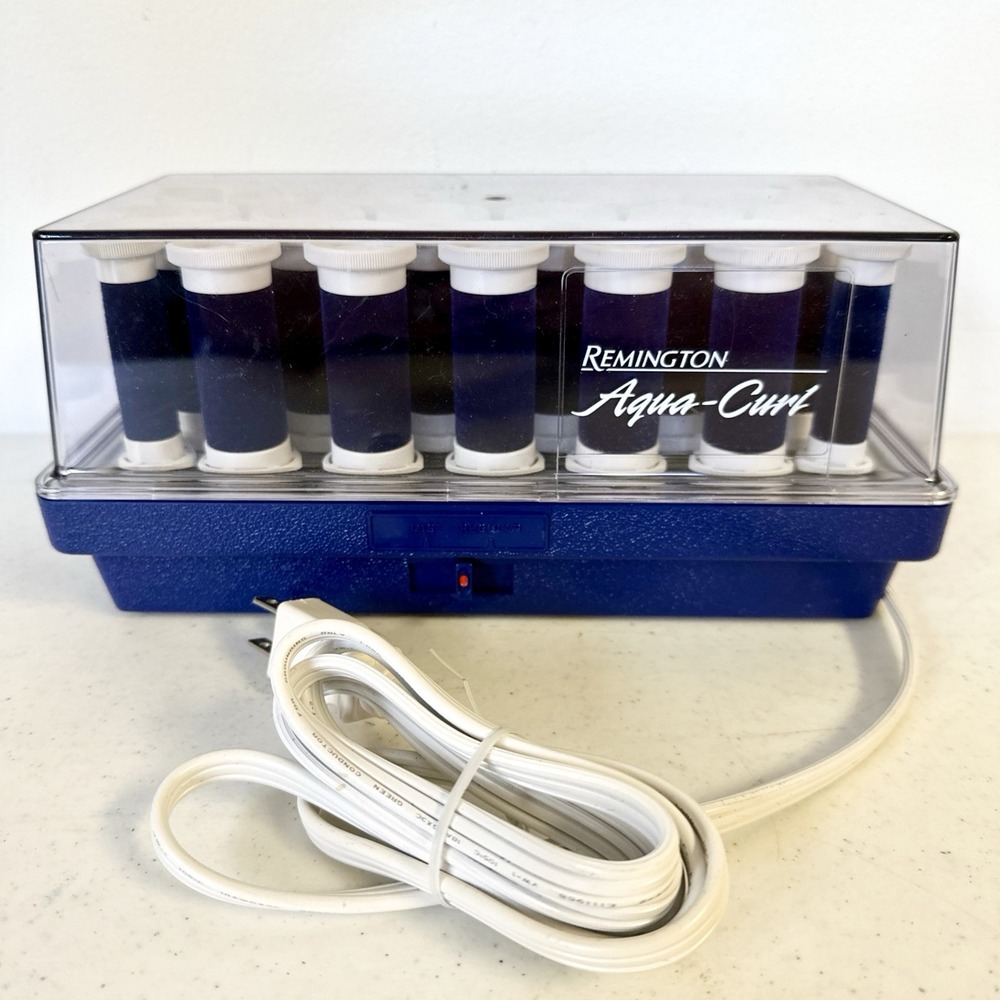 Remington Aqua-Curl Hair Rollers - Blue and White - Picture 3 of 11